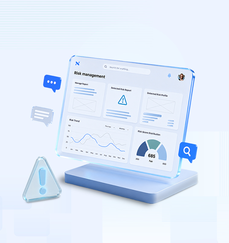 Credit risk management software sees the loss, not the decisions behind it 