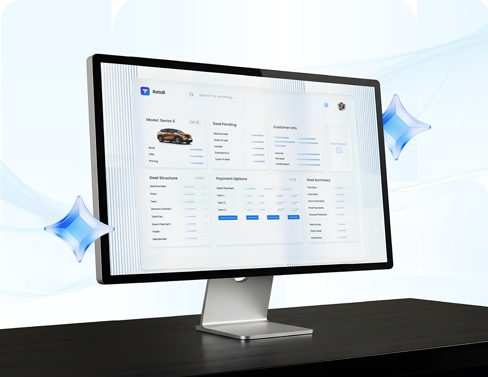 Automotive desking software after a mid-month program change 
